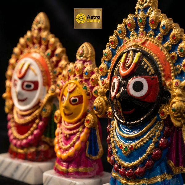 Premium Jagannath Balabhadra Subhadra Idol Set for Home Temple