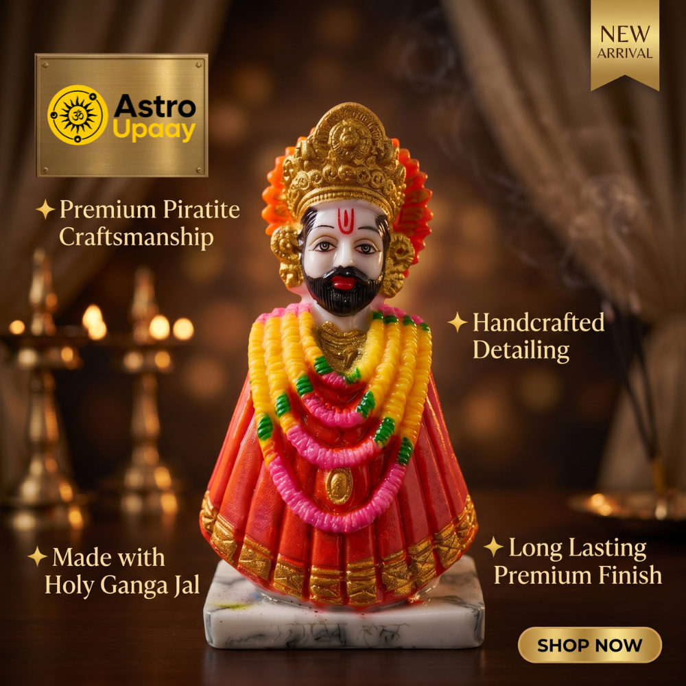 Premium Khatu Shyam Ji Idol for Home Temple & Spiritual Decor