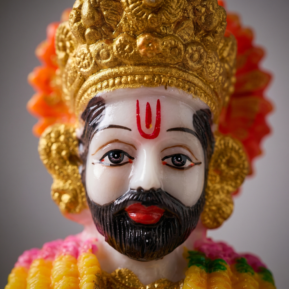 Premium Khatu Shyam Ji Idol for Home Temple & Spiritual Decor