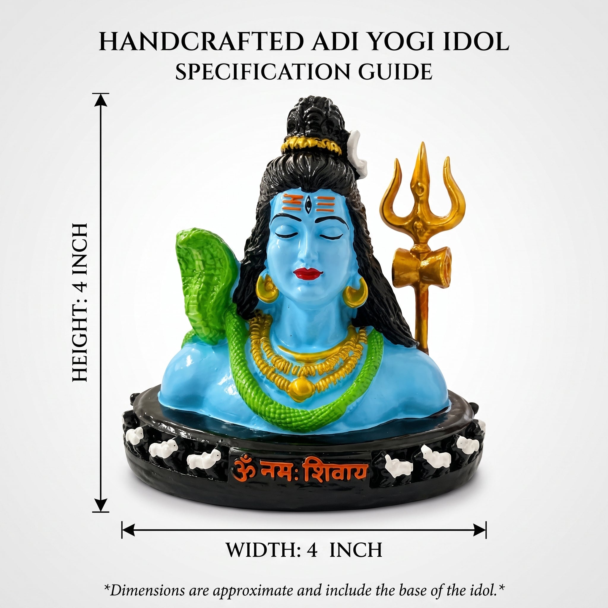 Adi Yogi Bust