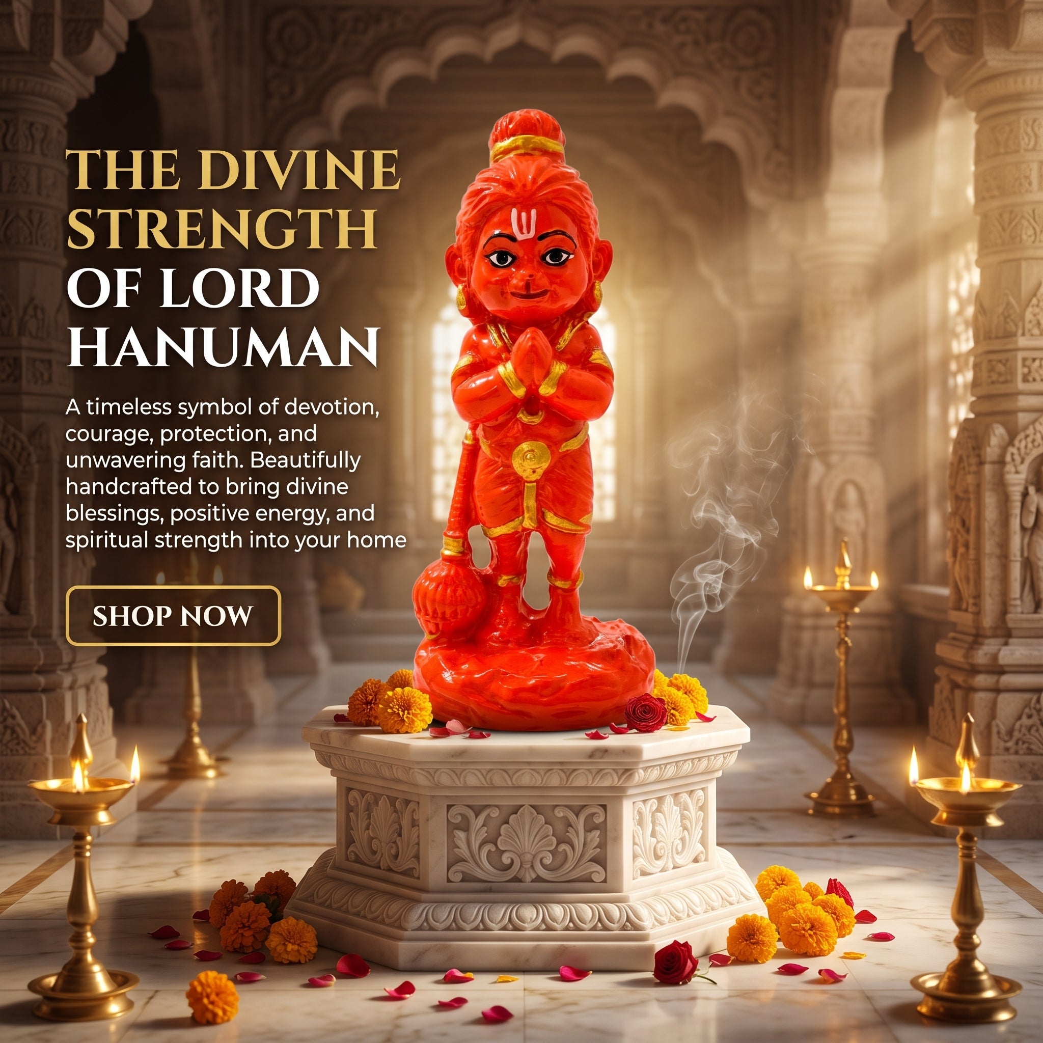 STANDING HANUMAN KESARI