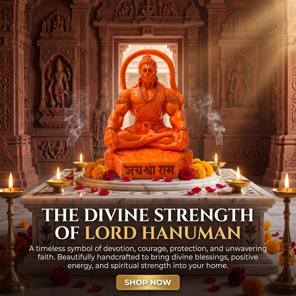 hanuman with rectangle base