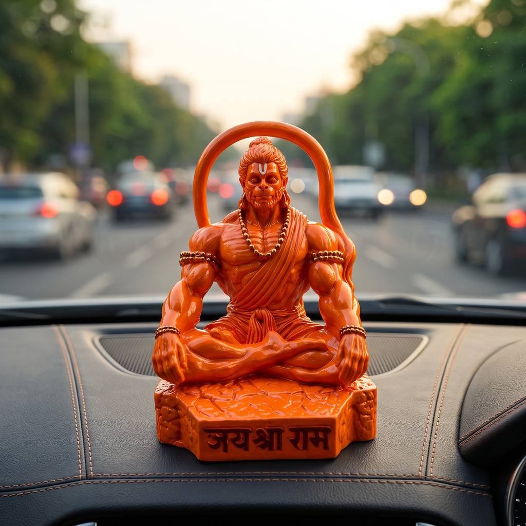 hanuman with rectangle base