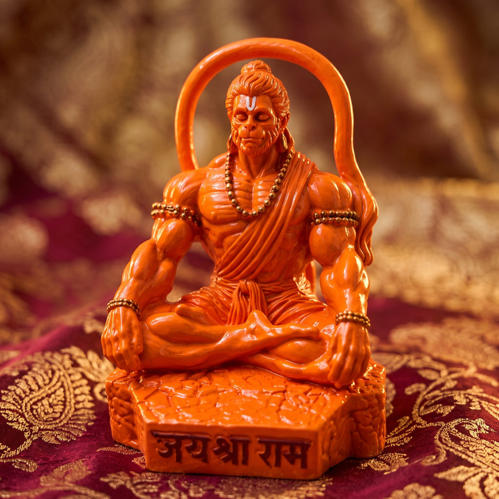 hanuman with rectangle base