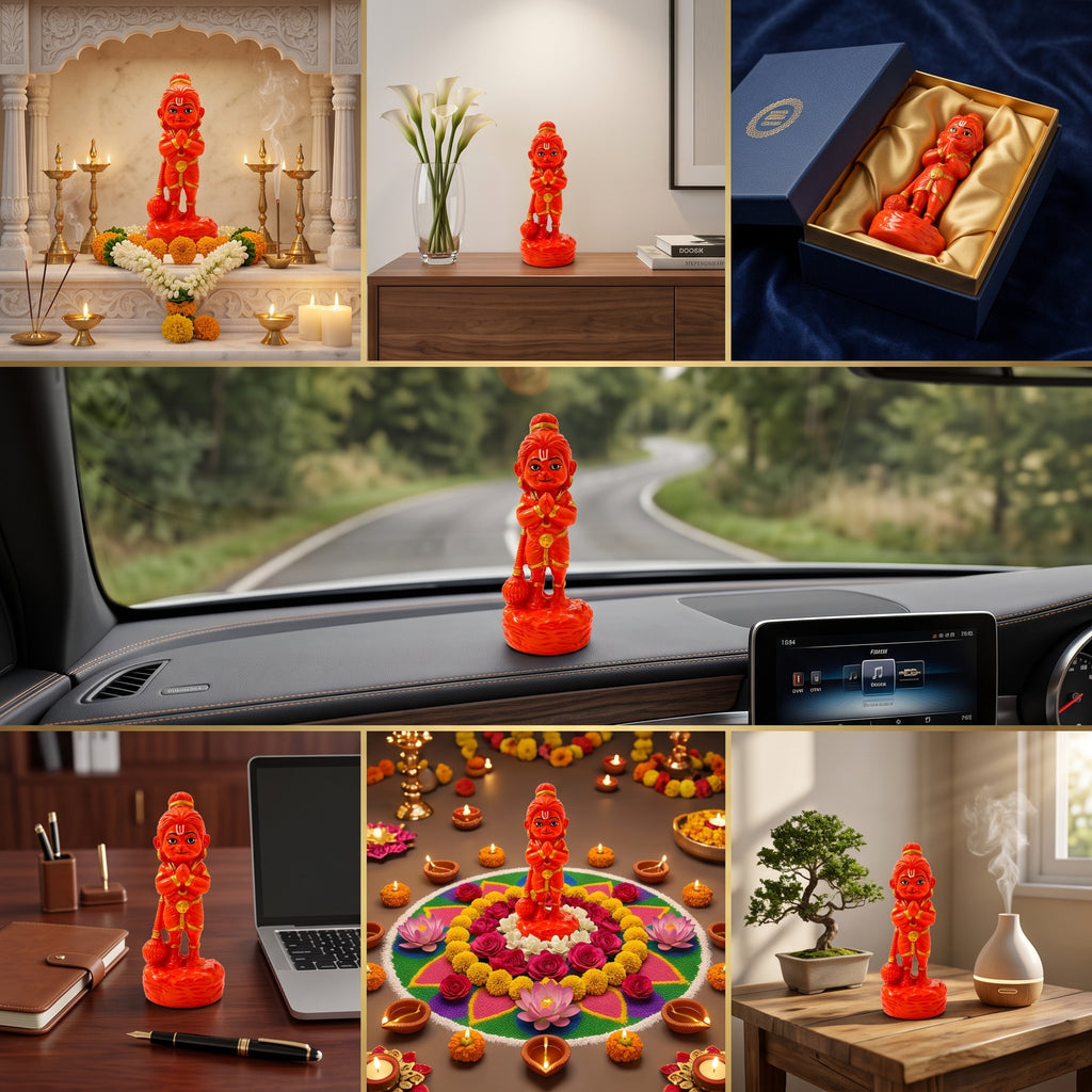 STANDING HANUMAN KESARI
